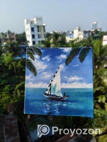 Acrylic painting