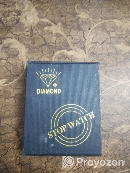 Diamond Stopwatch with Full Fresh Condition.