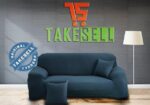 China Solid 2+2+1 Sofa Covers