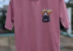 bDrop shoulder T shirt