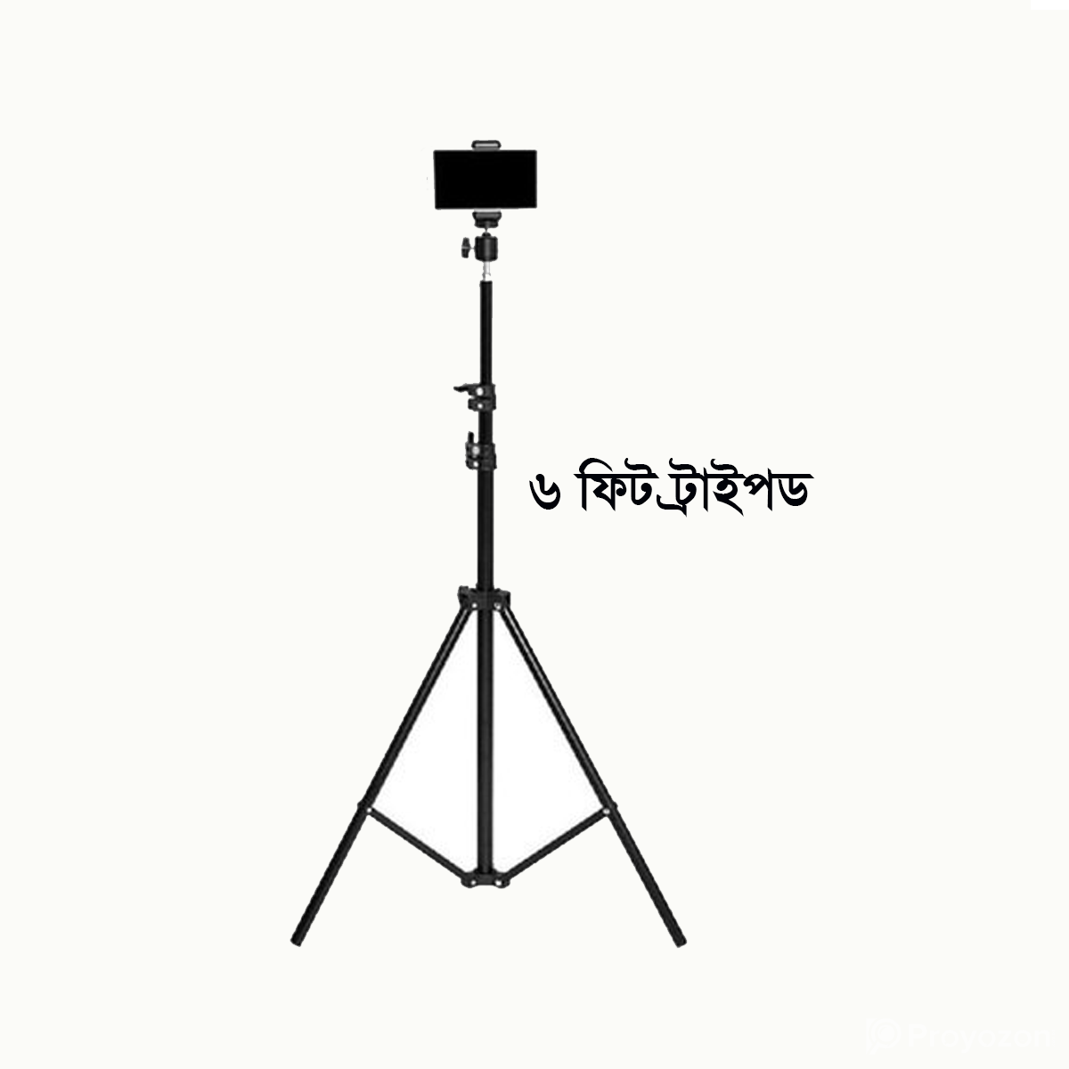 6 Fit Tripod Stand +10″ Ring Light + K8 Microphone