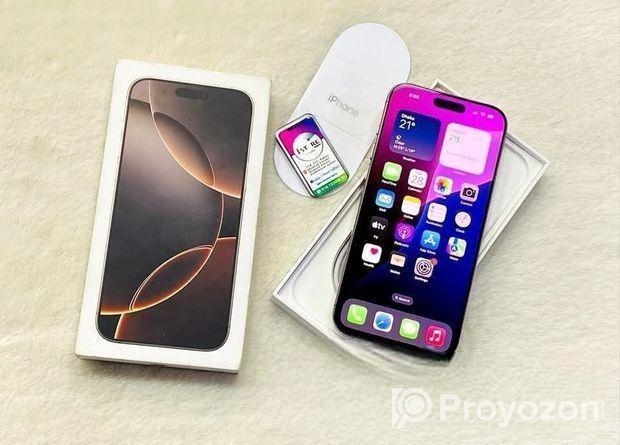 Apple iPhone 16 Pro Max Health:100% Cycle-10 (Used)