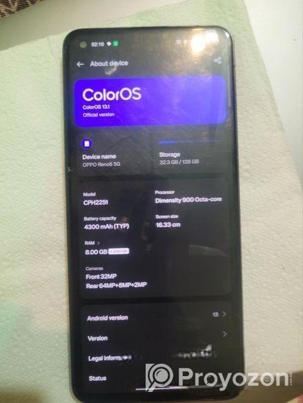OPPO Reno 6 5g