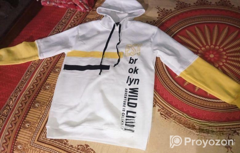 White Soft Hoodie