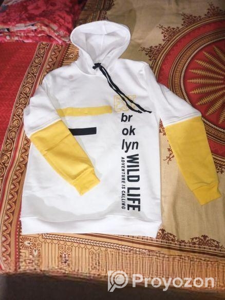 White Soft Hoodie