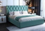 Classic glass cut lether bed NEW