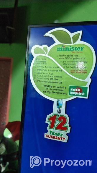 ministar 350ltr big fridges