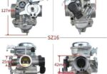 Yamaha Mikuni Sz-s Sz-r Sz-x Sz16 150 Szr V1 V2 V3 Xc115 (top Qua