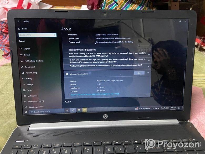 HP Laptop 15-db0xxx