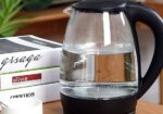 JAIPAN ELECTRIC KETTLE (ARE-015) GLASS & STAINLESS STILL CORDLESS