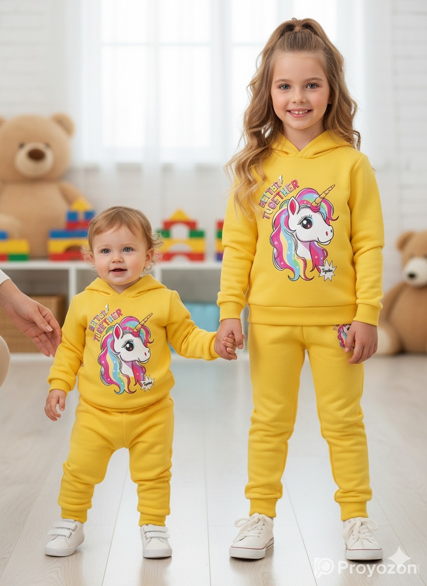 Elegant Stylish Baby Hoodie Set