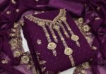 Embroidary Georjet Three Piece