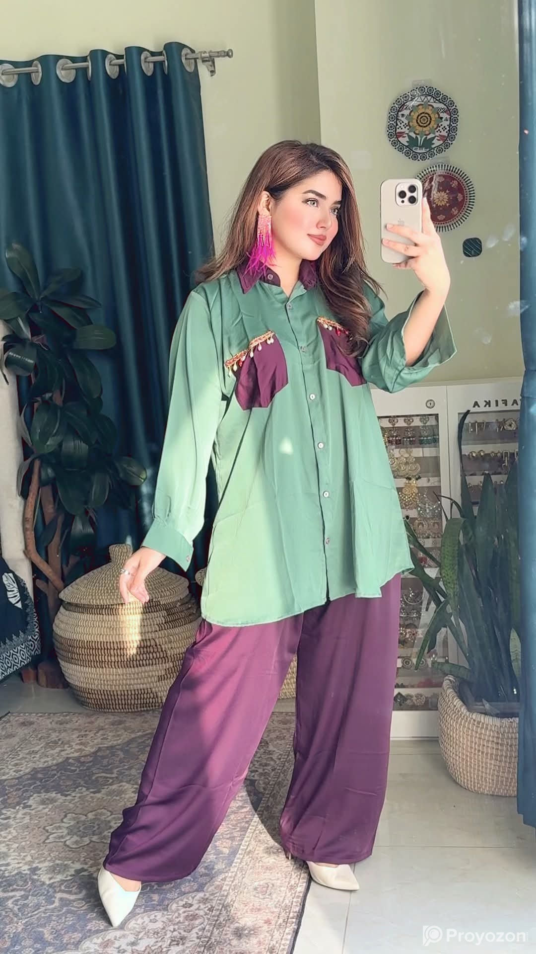 Ladies Shirt and Pant