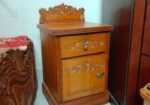 Bed Side Table- Solid Segun Wood
