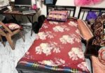 খাটটি একদম ফ্রেশ।
