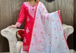 Embroidery Cotton Three Piece