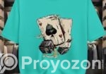 Drop Shoulder T-Shirt with DTF Print for Men – Stylish Design