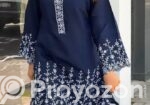 Soft Cotton Embroidery Three Piece