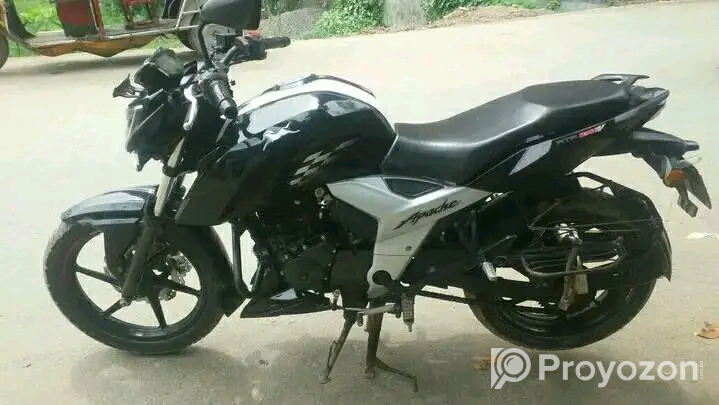 Apache RTR 4V Twin Disk 160cc Bike