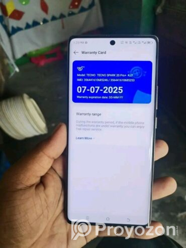 Tecno Spark 20 pro plus (Used)