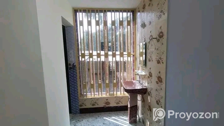 দুই রুম বিশিষ্ট ফ্লাট ভাড়া দেওয়া হবে