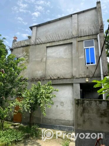 বাড়ীসহ জমি বিক্রি করা হবে।