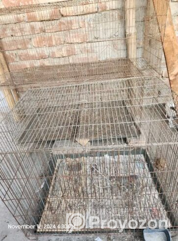 পাখি, কবুতরের খাচা বিক্রি হবে।