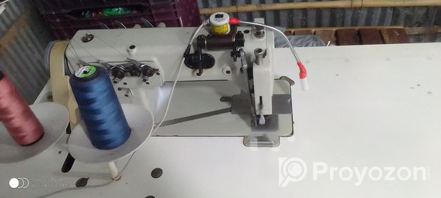 3 Niddlle chain stich machine