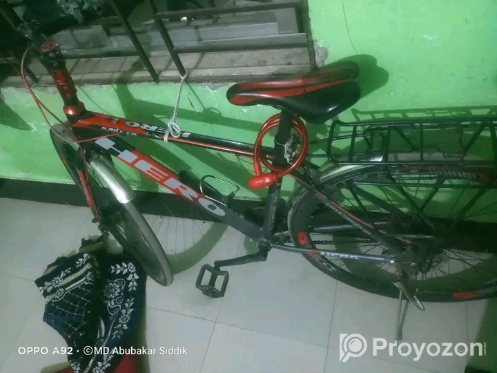 হিরো, নন গিয়ার চিকন চাকার সাইকেল বিক্রি হবে।