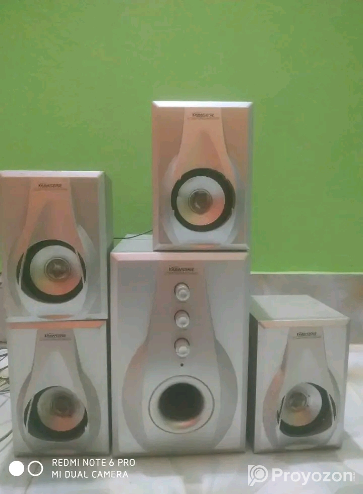 Kamasuny subwoofer system bluetooth speaker