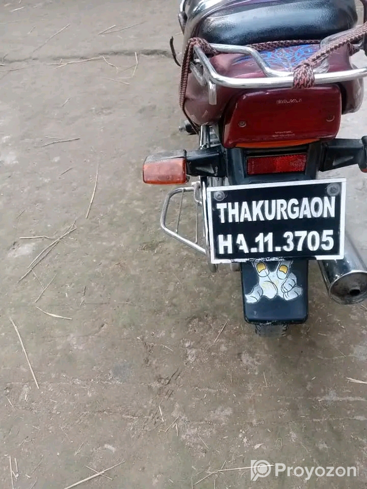 BAJAJ CT 100cc Bike (Used)