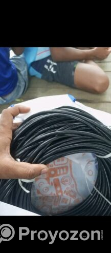 Cat6 ব্লাক তার সাব রাউটার এর জন্য