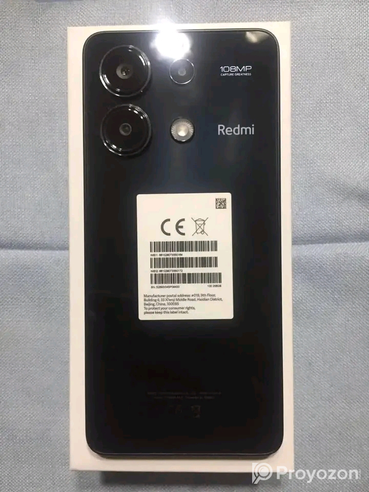 Redmi note13 full box RAM8GB ROM256GB