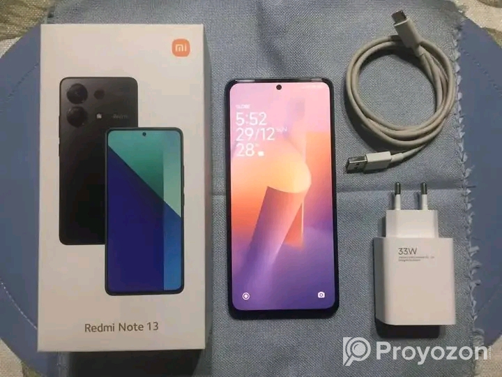 Redmi note13 full box RAM8GB ROM256GB