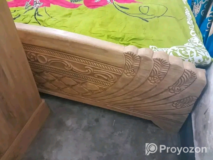 চিটাগাং সেগুন কাঠের খাট