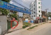 লাল দাগ দেওয়া দোকান ঘরটি ভাড়া দেওয়া হবে