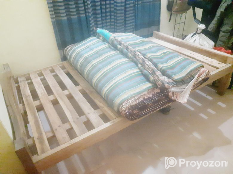 শুধু মাত্র খাট ও টেবিল বিক্রি হবে।