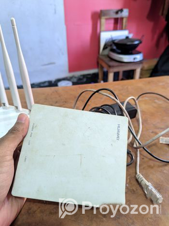Netis router and Huawei Onu