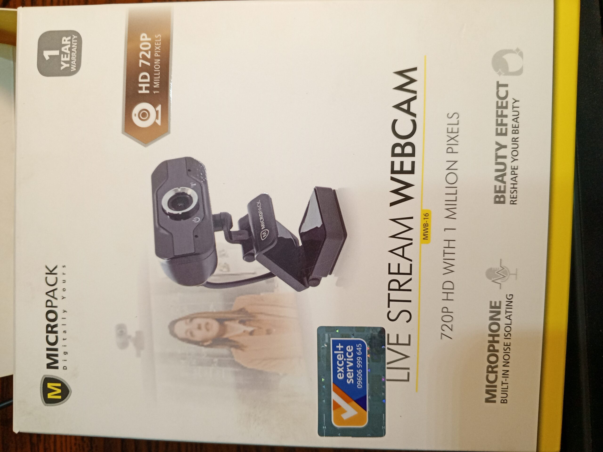 Micropack 720p Webcam