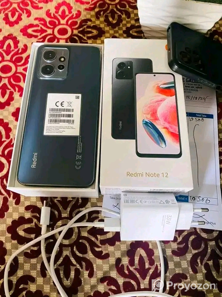 Redmi note 12 8/256GB (Used)