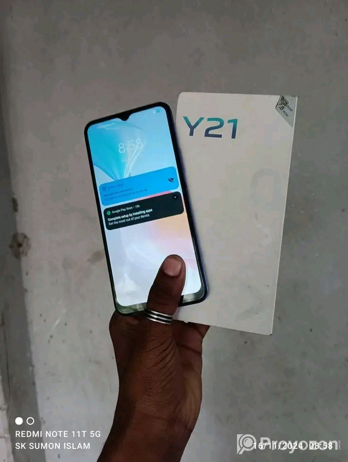 Vivo y21 4/64GB (Used)