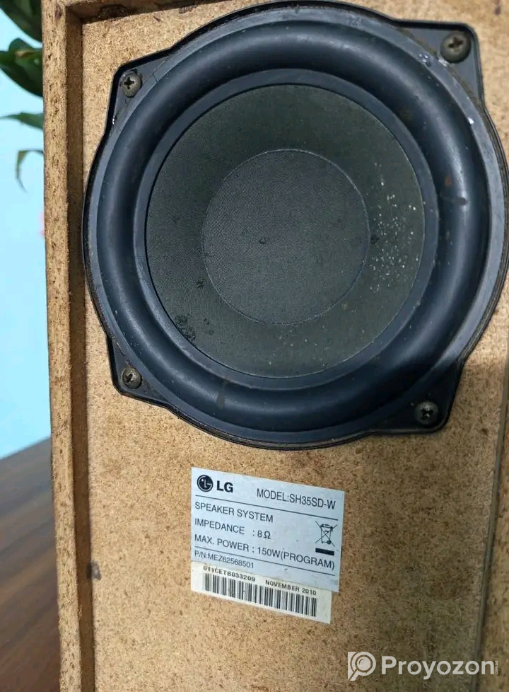 Lg subwoofer power 150w