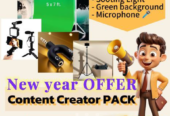 Great All in One Package for Content Creators