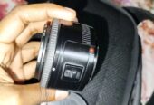 একটি YN 50 mm প্রাইম লেন্স বিক্রি করা হবে