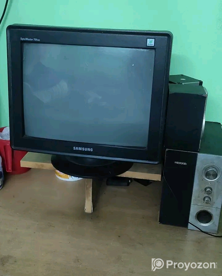 টিভি কার্ড সহ মনিটর সেল করা হবে।