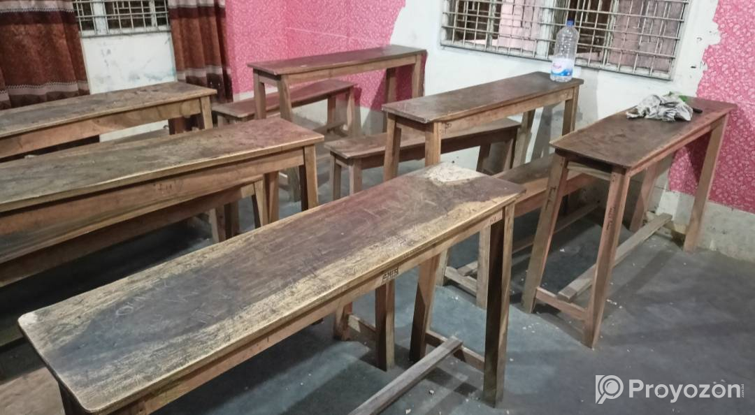 ৩.৫ ফুটের ৭ জোড়া বেঞ্চ বিক্রি হবে।