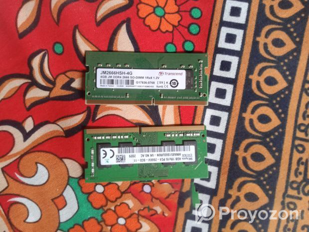 Transcend 4gb ddr4 2666Mz ram