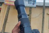 Canon 100D with 75-300 zoom lens