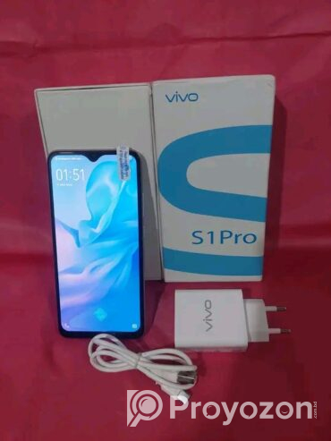 Vivo S1 pro- 8/128 GB (Used)