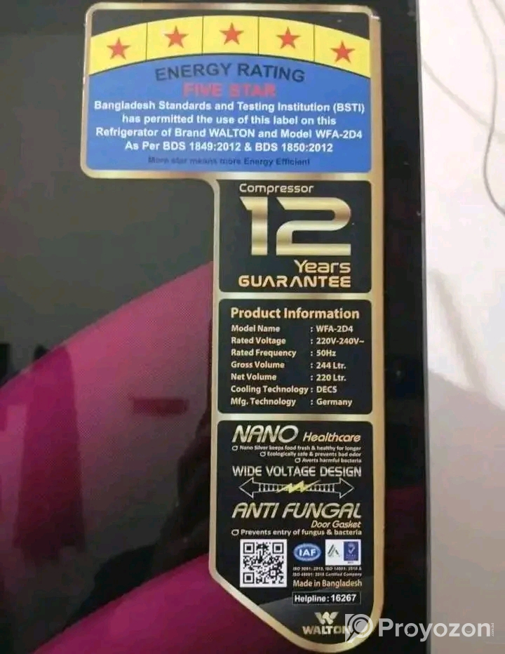 Walton Freeze 244 Litar Freeze